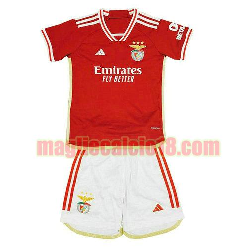 maglia sl benfica 2023-2024 bambino prima