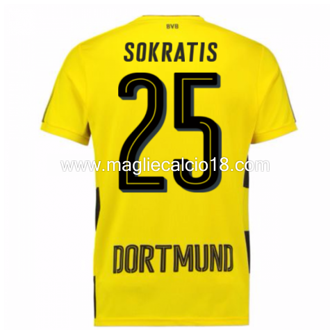 prima divisa maglia borussia dortmund sokratis 2018-2018