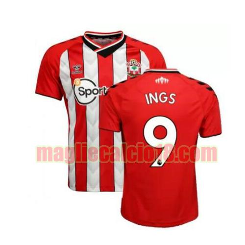 maglia southampton 2021-2022 prima ings 9