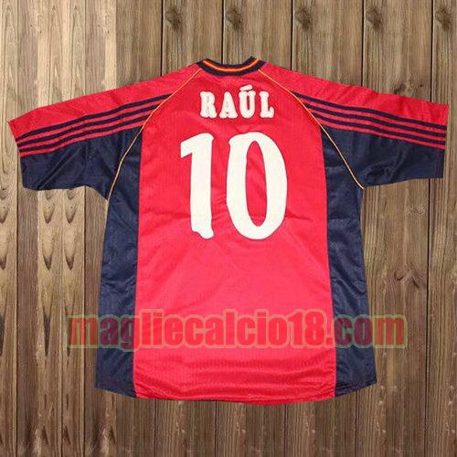 maglia spagna 1998-1999 prima 10 raul