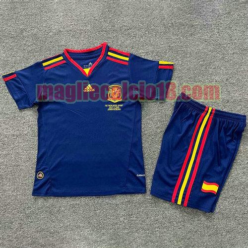 maglia spagna 2010 bambino seconda