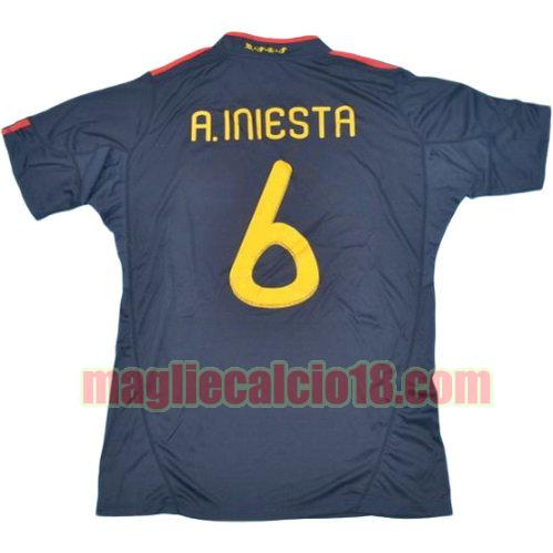 maglia spagna 2010 seconda divisa a.iniesta 6