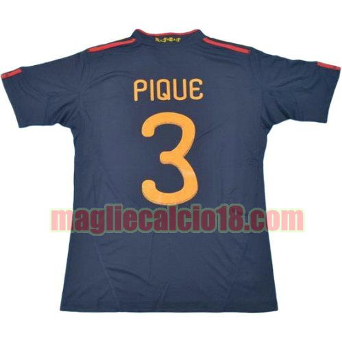 maglia spagna 2010 seconda divisa pique 3