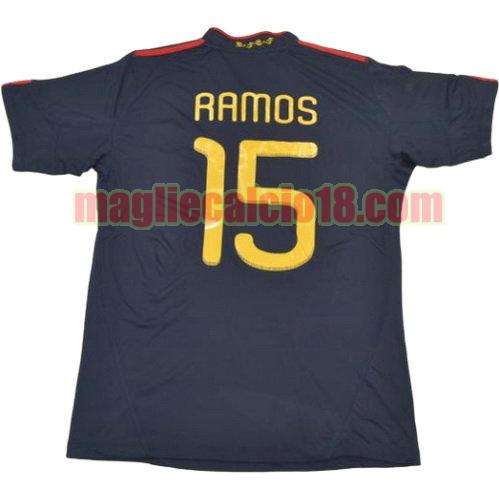 maglia spagna 2010 seconda divisa ramos 15