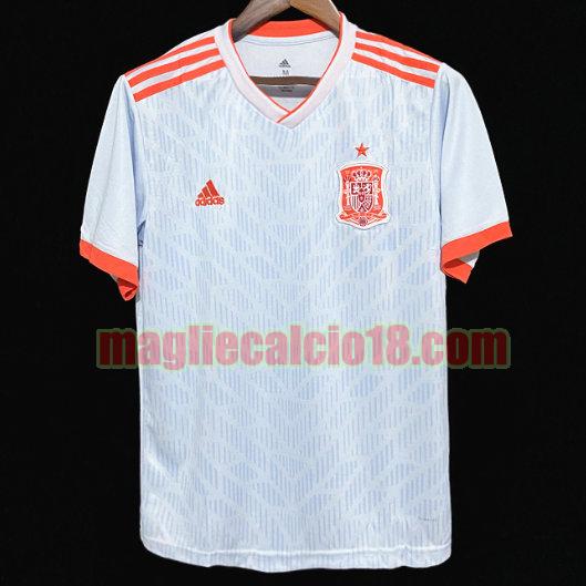 maglia spagna 2018 seconda bianca