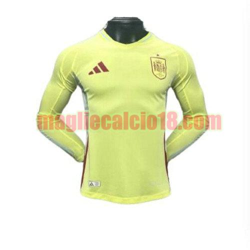 maglia spagna 2024 manica lunga player version seconda