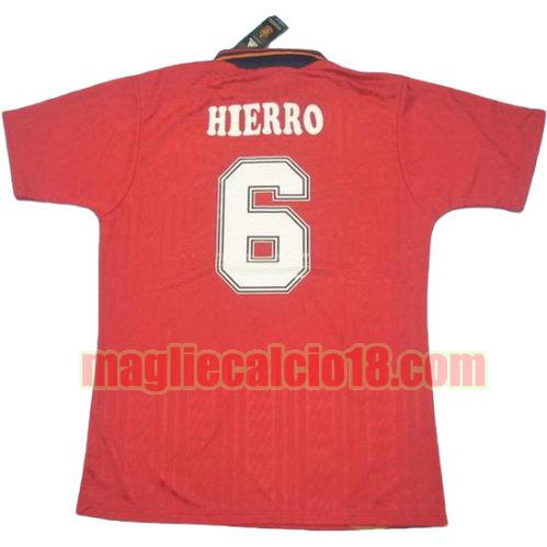 maglia spagna coppa del mondo 1994 prima divisa hierro 6