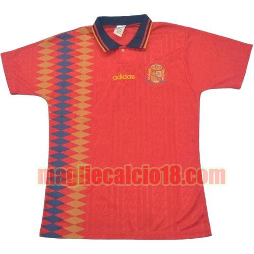 maglia spagna coppa del mondo 1994 prima divisa manica corta