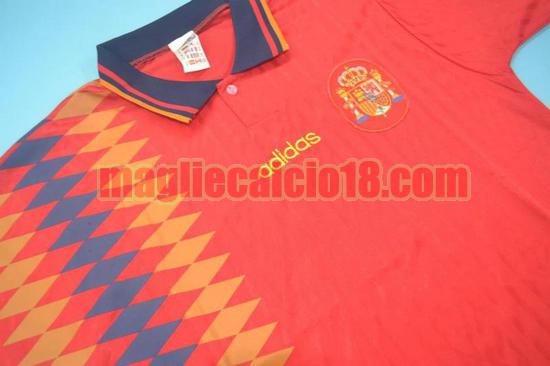 maglia spagna coppa del mondo 1994 prima divisa manica corta