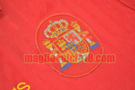 maglia spagna coppa del mondo 1994 prima divisa manica corta