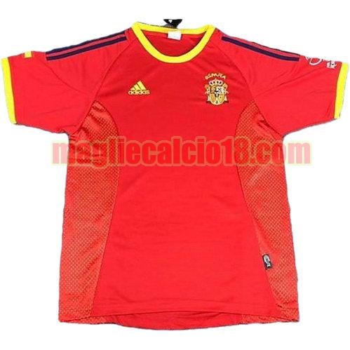 maglia spagna coppa del mondo 2002 prima divisa manica corta