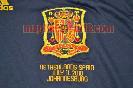 maglia spagna coppa del mondo 2010 seconda divisa manica corta