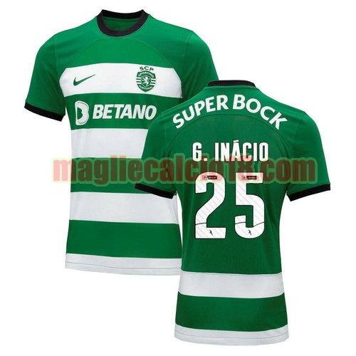 maglia sporting cp 2023-2024 g.inacio 25 prima