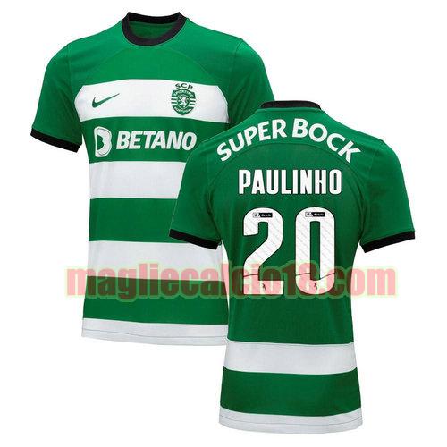 maglia sporting cp 2023-2024 paulinho 20 prima