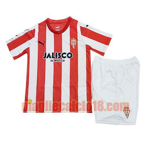 maglia sporting gijon 2023-2024 bambino prima