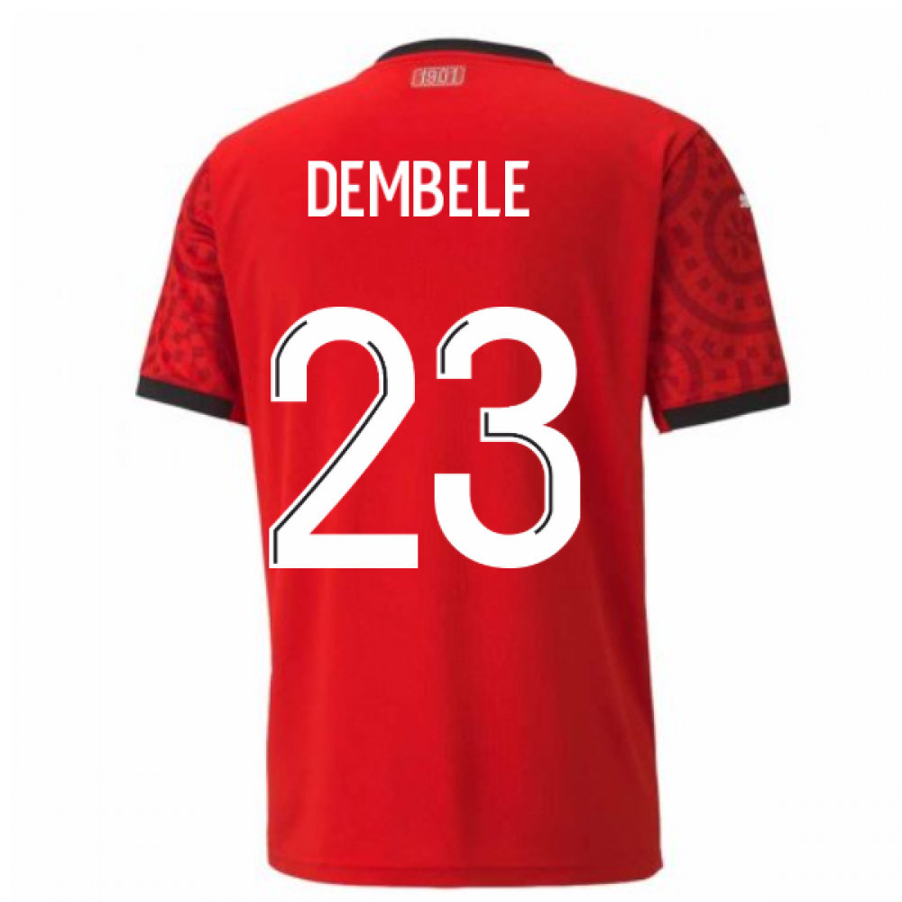 maglia stade rennais 2020-2021 prima dembele 23