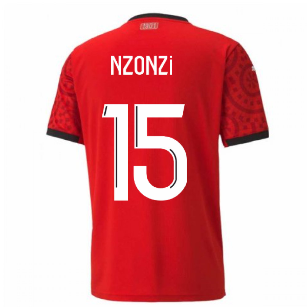 maglia stade rennais 2020-2021 prima nzonzi 15