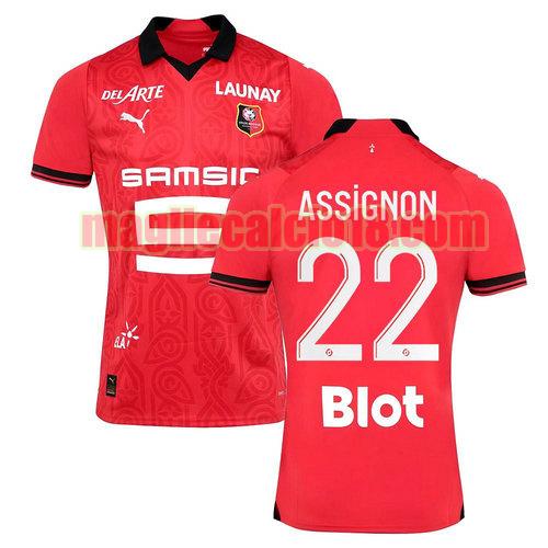 maglia stade rennais 2023-2024 assignon 22 prima