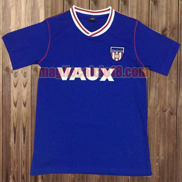 maglia sunderland 1990 seconda blu