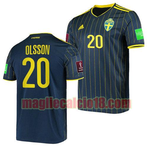 maglia svezia 2022 seconda kristoffer olsson 20