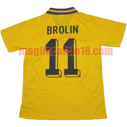 maglia svezia coppa del mondo 1994 prima divisa brolin 11