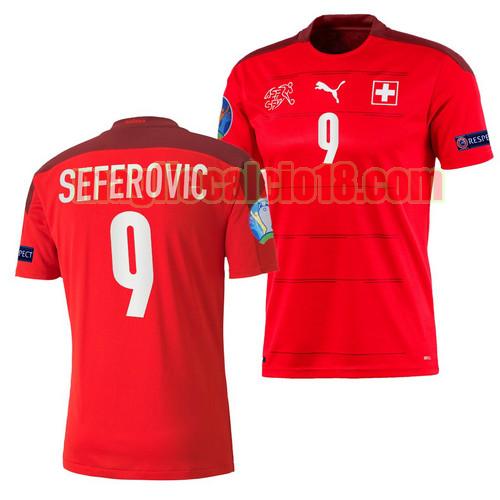 maglia svizzera 2021-2022 prima haris seferovic 9
