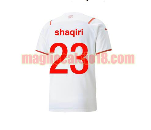 maglia svizzera 2021-2022 seconda shaqiri 23