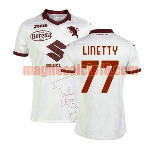 maglia torino 2022-2023 seconda linetty 77