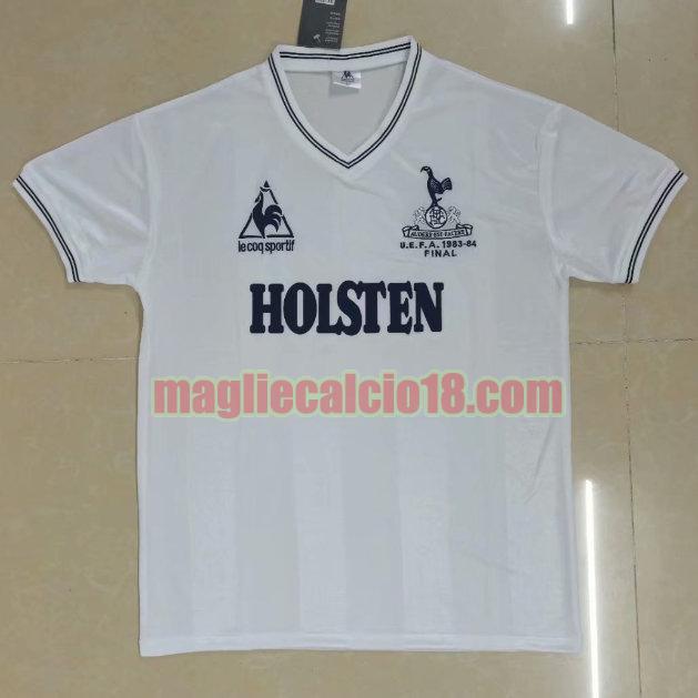 maglia tottenham hotspur 1983-1984 prima bianca