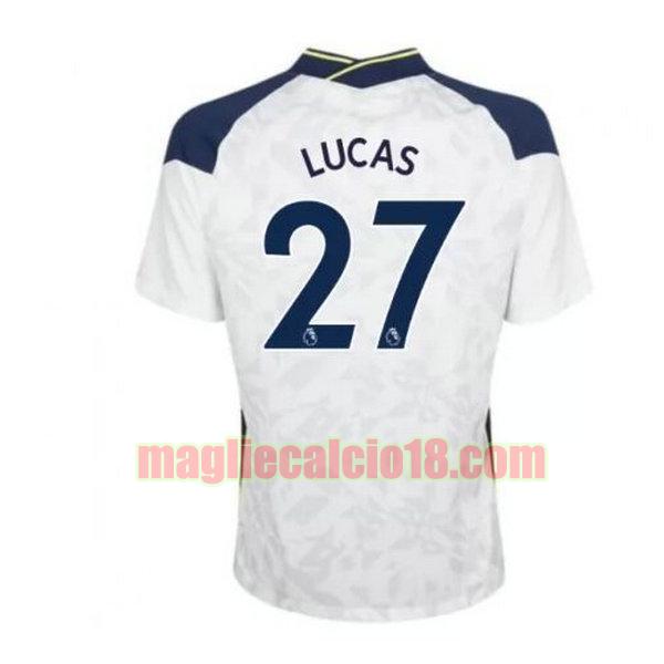 maglia tottenham hotspur 2020-2021 prima lucas 27