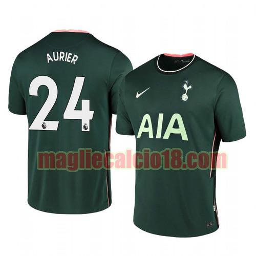 maglia tottenham hotspur 2020-2021 seconda serge aurier 24