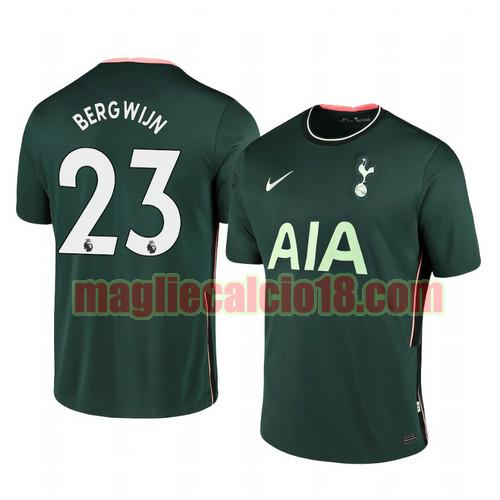 maglia tottenham hotspur 2020-2021 seconda steven bergwijn 23