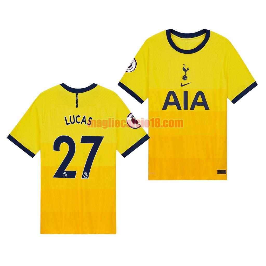maglia tottenham hotspur 2020-2021 terza lucas moura 27