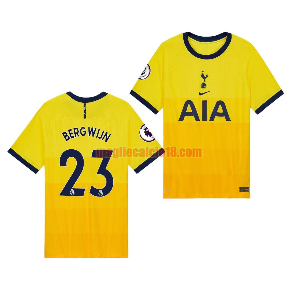 maglia tottenham hotspur 2020-2021 terza steven bergwijn 23
