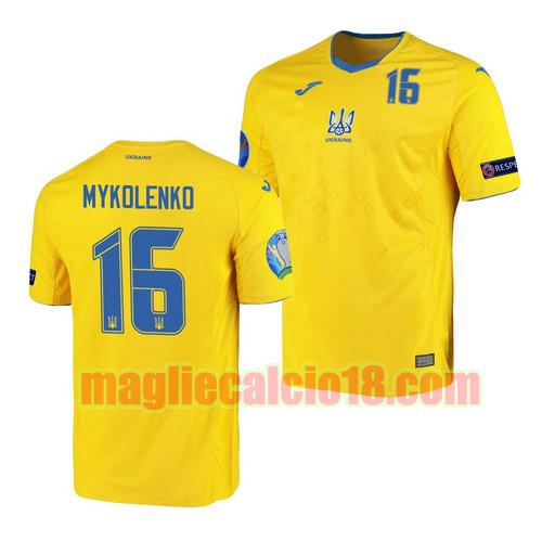 maglia ukraine 2021 prima vitaliy mykolenko 16