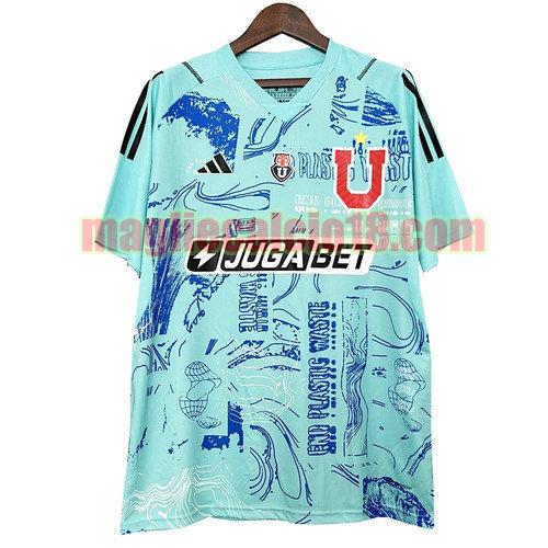 maglia universidad de chile 2024-2025 blu thailandia portiere