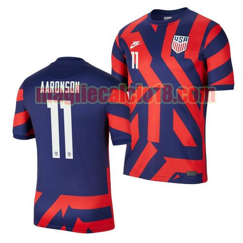 maglia usa 2021-2022 seconda brenden aaronson 11