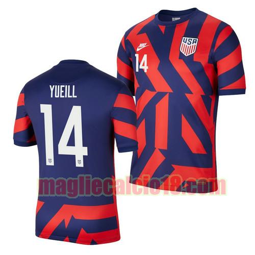 maglia usa 2021-2022 seconda jackson yueill 14