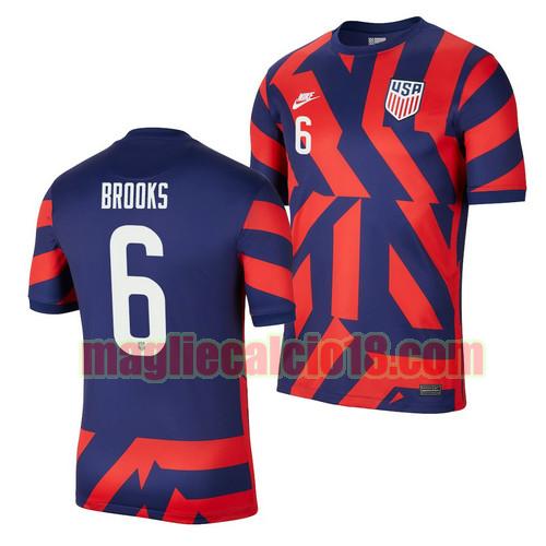 maglia usa 2021-2022 seconda john brooks 6