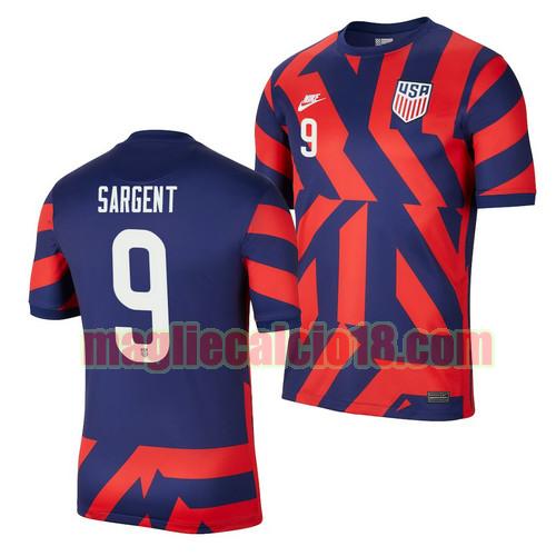 maglia usa 2021-2022 seconda josh sargent 9
