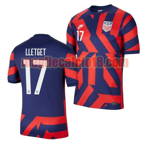 maglia usa 2021-2022 seconda sebastian lletget 17