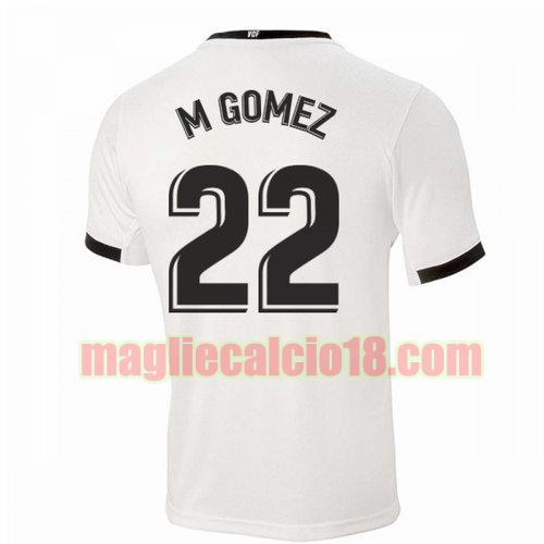 maglia valencia cf 2020-2021 prima m gomez 22