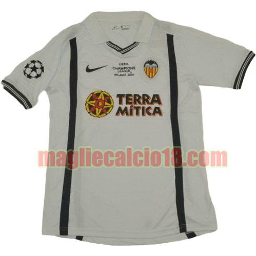 maglia valencia ucl 2001 prima divisa manica corta