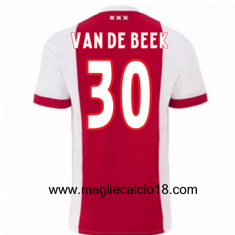 prima divisa maglia afc ajax beek 2018-2018