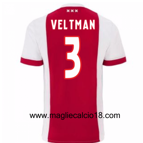 prima divisa maglia afc ajax veltman 2018-2018
