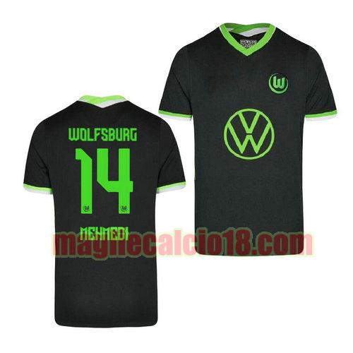 maglia vfl wolfsburg 2020-2021 prima admir mehmedi 14