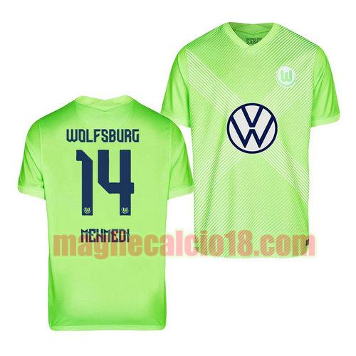 maglia vfl wolfsburg 2020-2021 seconda admir mehmedi 14