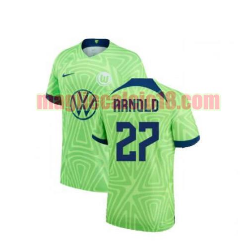 maglia vfl wolfsburg 2022-2023 prima arnold 27