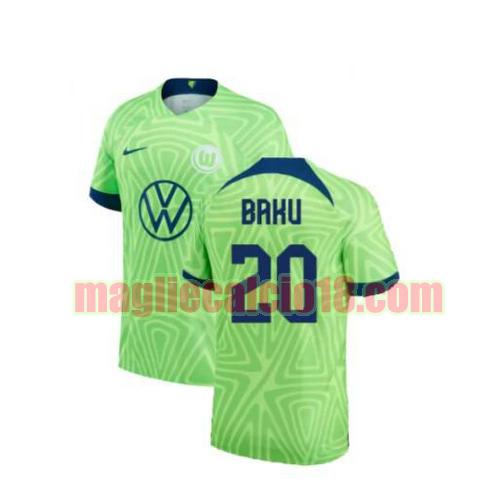 maglia vfl wolfsburg 2022-2023 prima baku 20