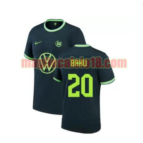 maglia vfl wolfsburg 2022-2023 seconda baku 20